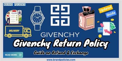 givenchy return policy.